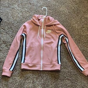 Pink Nike Zip Up